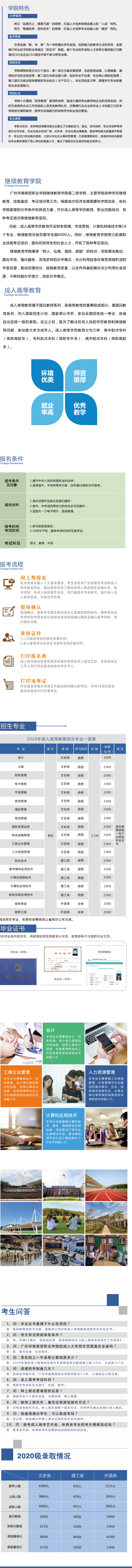 2020广州华南商贸职业学院成人高考招生简章(图1)